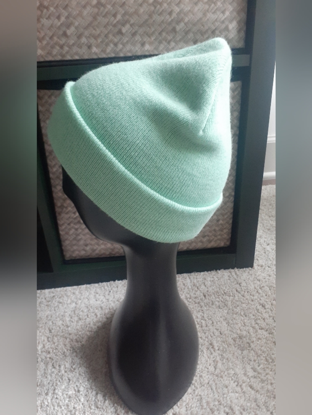 Olive & Pique Mint Knit Beanie - Picture 4 of 5
